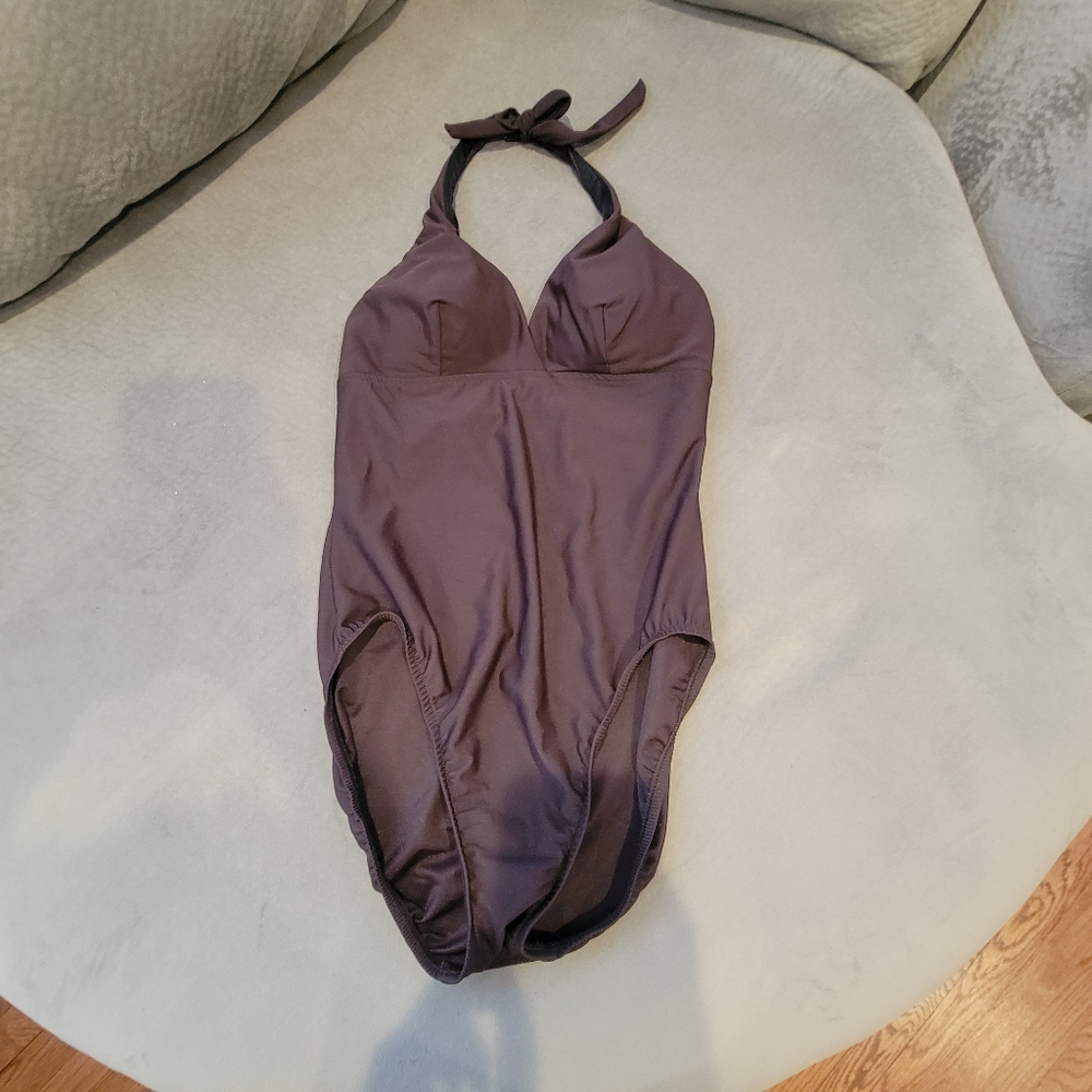 MagicSuit One Piece Swimsuit Bathing Suit Chocolate Brown Size 12